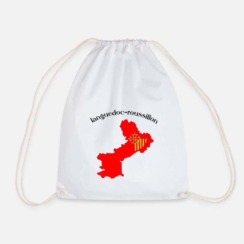 Languedoc-Roussillon - Turnbeutel - Weiß