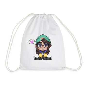 Cute Killjoy - Drawstring Bag - white - Front