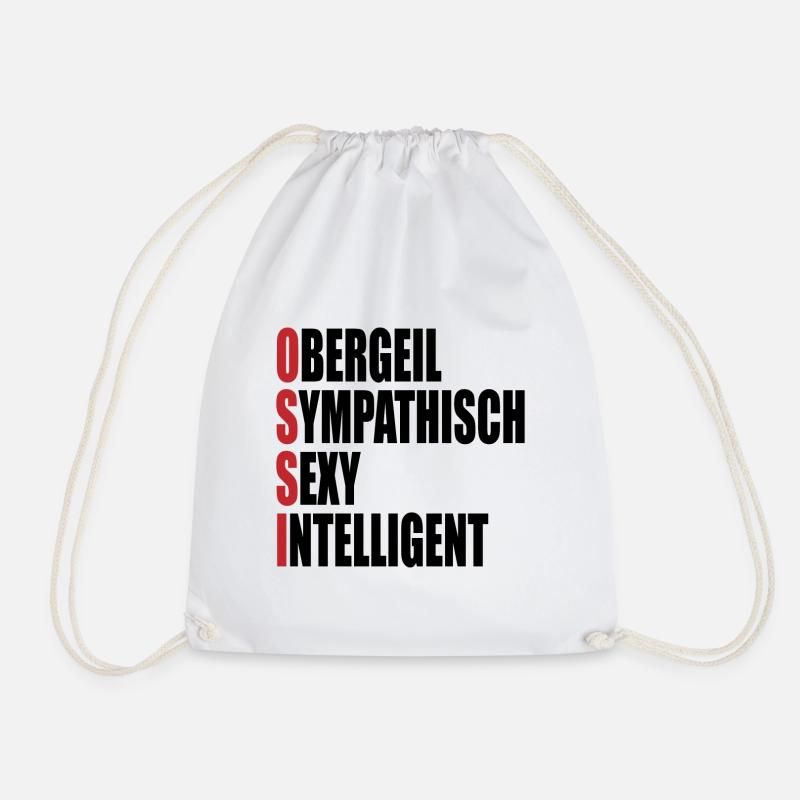 Ossi Geschenk DDR Ostdeutschland Generation - Turnbeutel - Weiß