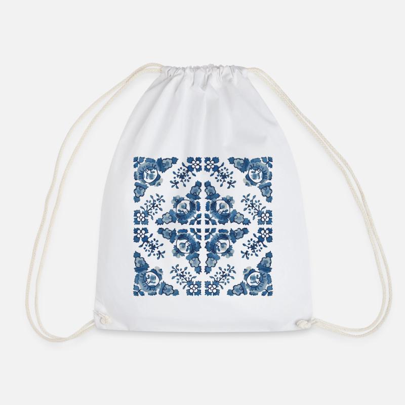 Porto - Drawstring Bag - white