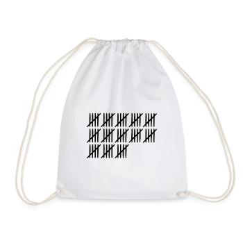 65 birthday tally sheet - 65 years old - Drawstring Bag - white - Front