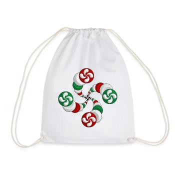 Croix Basque 2021 - Sac de sport léger - blanc - Devant