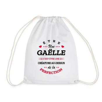 GAËLLE PARFAITE - NOM GAËLLE - Sac de sport léger - blanc - Devant