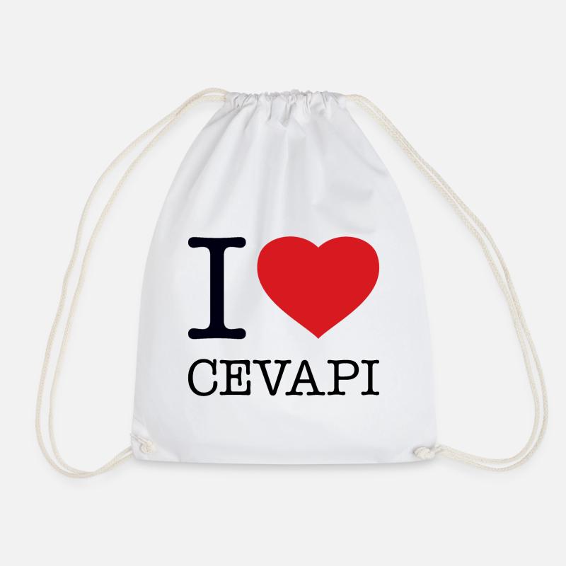 J’ADORE CEVAPI - Sac de sport léger - blanc