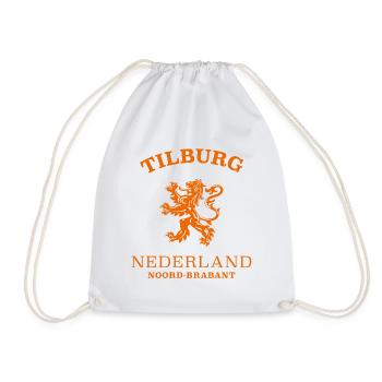 TILBURG Nederland Niederlande Netherlands - Drawstring Bag - white - Front