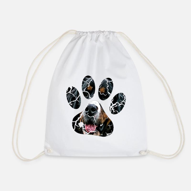 Berner Sennenhund - Turnbeutel - Weiß