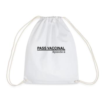 Pass vaccinal - épisode 2 - Sac de sport léger - blanc - Devant