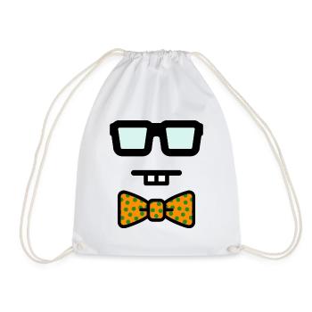 Nerd - Sac de sport léger - blanc - Devant