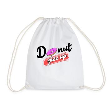 Cool Sweets Statement Donut Dessert - Sac de sport léger - blanc - Devant