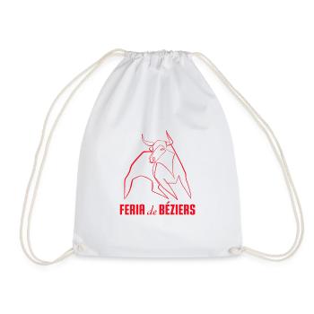 Feria de Béziers - Sac de sport léger - blanc - Devant