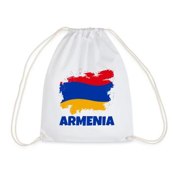 Armenien, Armenien, Armenisch - Turnbeutel - Weiß - Vorne