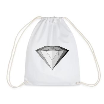 Diamant - Sac de sport léger - blanc - Devant