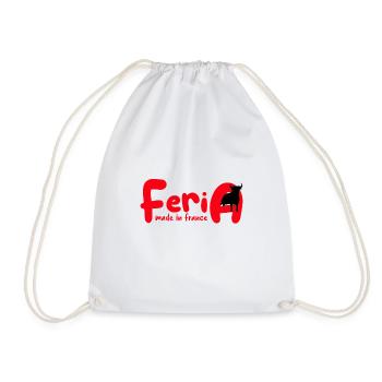 Feria made in France - Sac de sport léger - blanc - Devant