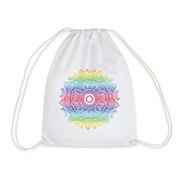 Mandala - Sac de sport léger - blanc - Devant