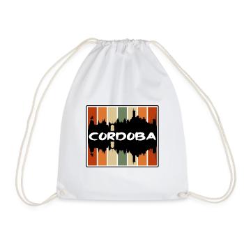 Cordoba Argentine Skyline Silhouette Travel Souven - Sac de sport léger - blanc - Devant