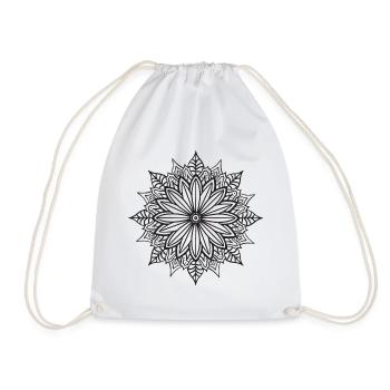 Mandala - Sac de sport léger - blanc - Devant