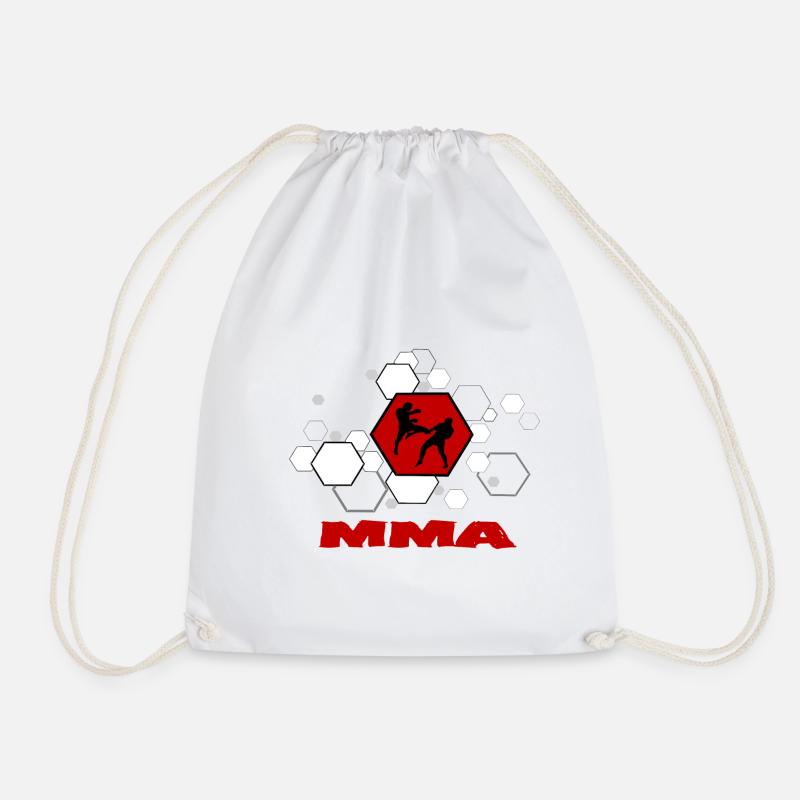 MMA - Turnbeutel - Weiß