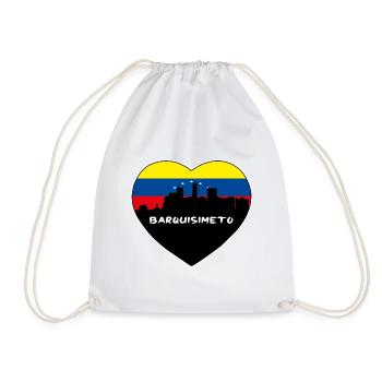 Barquisimeto Venezuela Flagge Skyline Travel Souveni - Turnbeutel - Weiß - Vorne