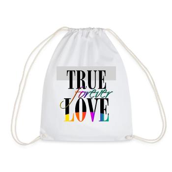 True Love forever - Turnbeutel - Weiß - Vorne