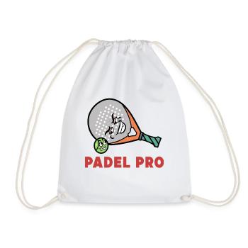 Raquette Padel Déclaration Balles Padel Jeu Sport - Sac de sport léger - blanc - Devant