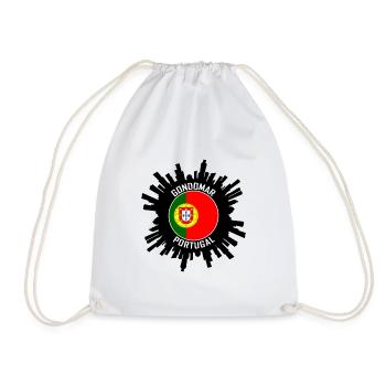 Gondomar Skyline Portugal Flag Souvenir de voyage - Sac de sport léger - blanc - Devant