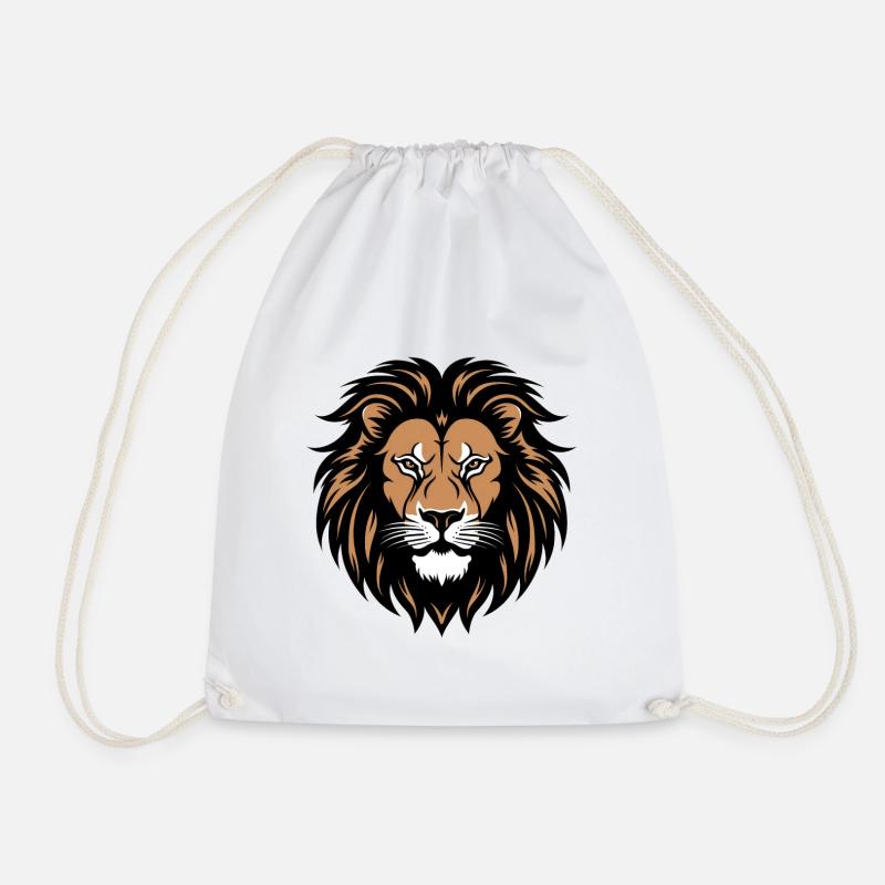 Lion - Sac de sport léger - blanc