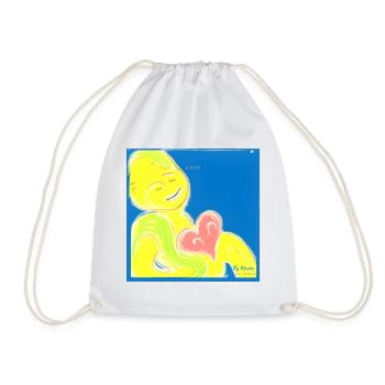 Women's Collection | Online Mode - Drawstring Bag - white - Front