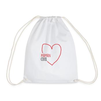 maman cool - Sac de sport léger - blanc - Devant