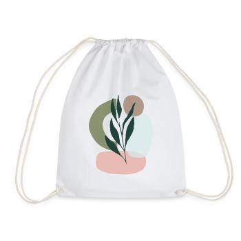 Style bohème minimaliste - Sac de sport léger - blanc - Devant