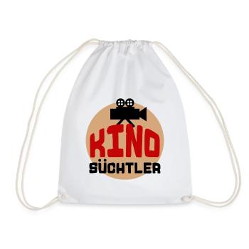Kino Kamera Movies Statement Theater Filmabend - Turnbeutel - Weiß - Vorne