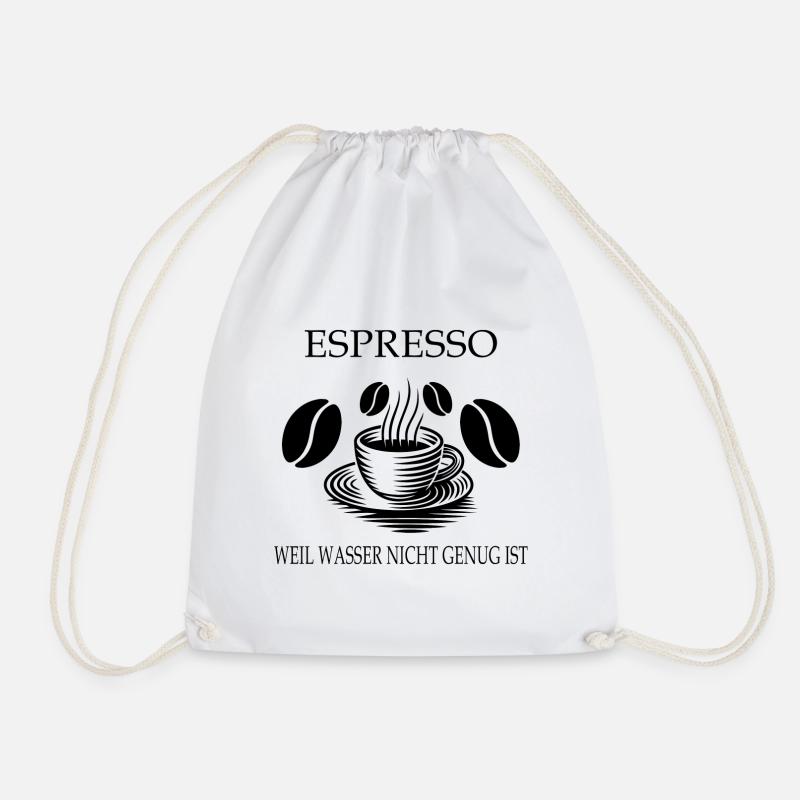 Espresso Design - Turnbeutel - Weiß