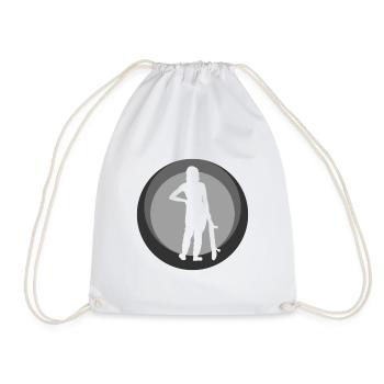 Skateboard Skateboard Skateboard Patinage - Sac de sport léger - blanc - Devant