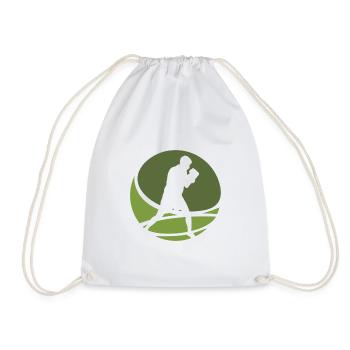 Boxing Match Boxing Match Boxer - Drawstring Bag - white - Front