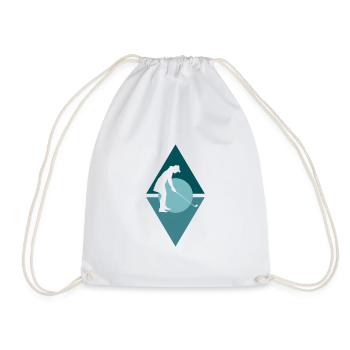 Golfers Golf Golfers - Drawstring Bag - white - Front