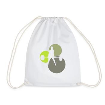 Gym Bodybuilder - Sac de sport léger - blanc - Devant