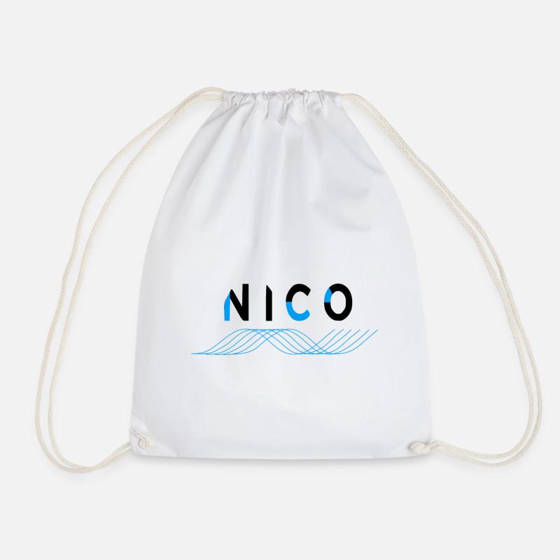 Nico - Turnbeutel - Weiß