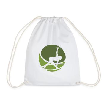 Meditation Vinyasa Meditation - Drawstring Bag - white - Front