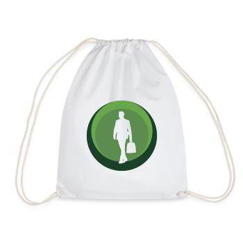 Banking Banker Banks - Drawstring Bag - white - Front