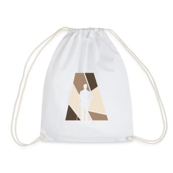 Billiards Billiards Billiard Player - Drawstring Bag - white - Front