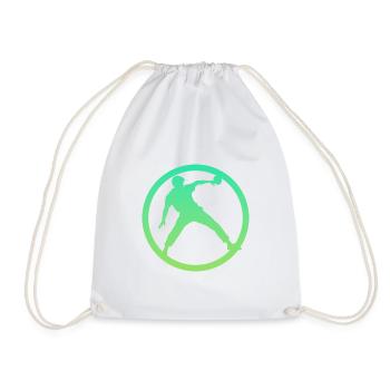 Raquette de tennis de table Joueur de tennis de table - Sac de sport léger - blanc - Devant