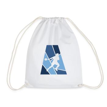 Squash Raquette de squash - Sac de sport léger - blanc - Devant