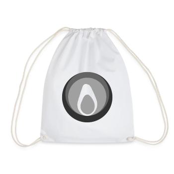 Végétalien Végétalien Gourmand végétalien - Sac de sport léger - blanc - Devant