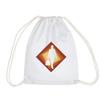 Banker Stock Exchange Business - Drawstring Bag - white - Front