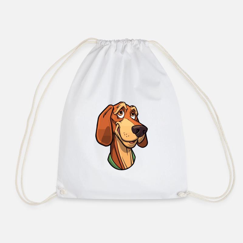Transsilvanischer Jagdhund Hunderasse Cartoon Kawaii Abb. - Turnbeutel - Weiß