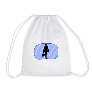 Banking Stock Exchange Banking - Drawstring Bag - white - Front