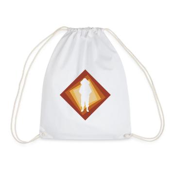 Abeille apicultrice Abeille mellifère - Sac de sport léger - blanc - Devant