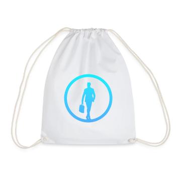 Banking Wall Street Banks - Drawstring Bag - white - Front