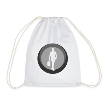 Banker Businessman Business - Drawstring Bag - white - Front