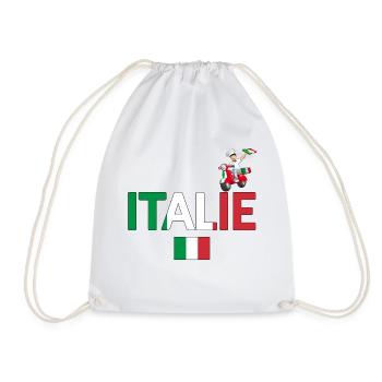 Italie - Sac de sport léger - blanc - Devant