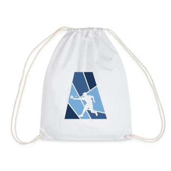 Pickleball Pickleball Player Pickleball - Drawstring Bag - white - Front